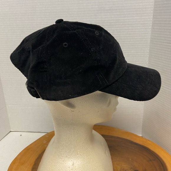 Kangol Unisex Black Corduroy Baseball Cap - Picture 4 of 7